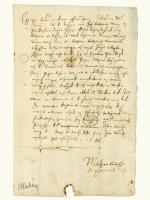 Gyarmati Balassa Menyhért levele Pálffy Péterhez. 1546. június 8.