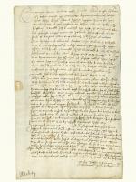 Gyarmati Balassa Menyhért levele Pálffy Péterhez. 1546. július