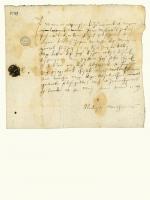 Nádasdy Márton levele Gersei Pethő Gáspárhoz. 1549. május 18.